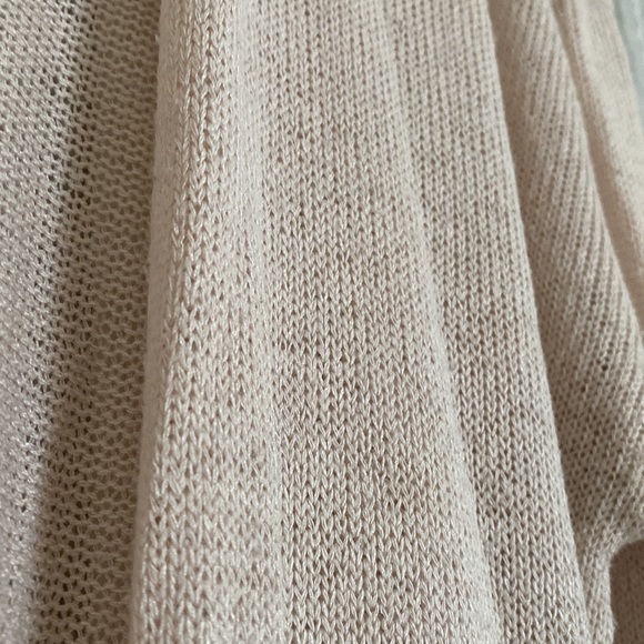 H&M Light Pink Long Cardigan, Size L - Picture 3 of 6